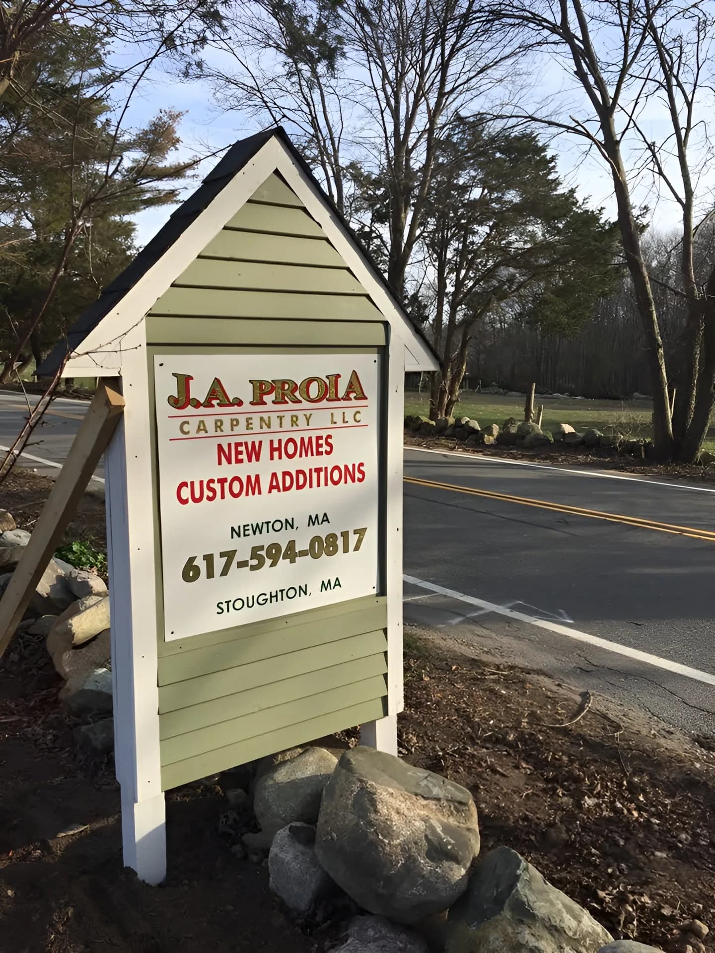 J.A. Proia custom home project